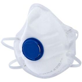 respirator for cleaning shoes against mold